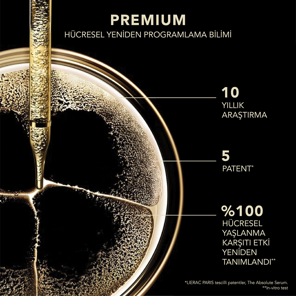 Premium Tüm Yaşlanma Belirtilerine Karşı Serum 30 ml