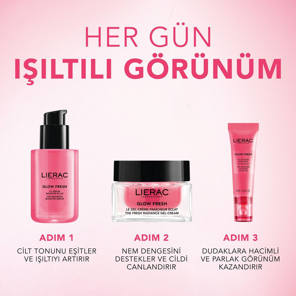 Glow Fresh Işıltı Veren Tazeleyici Jel Krem 50 ml