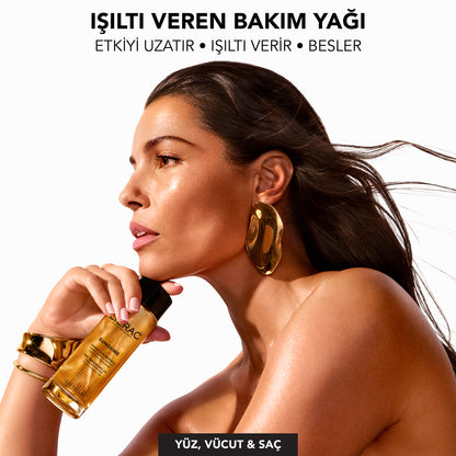 Sunissime Gold Işıltılı Çok Amaçlı Kuru Yağ 100 ml